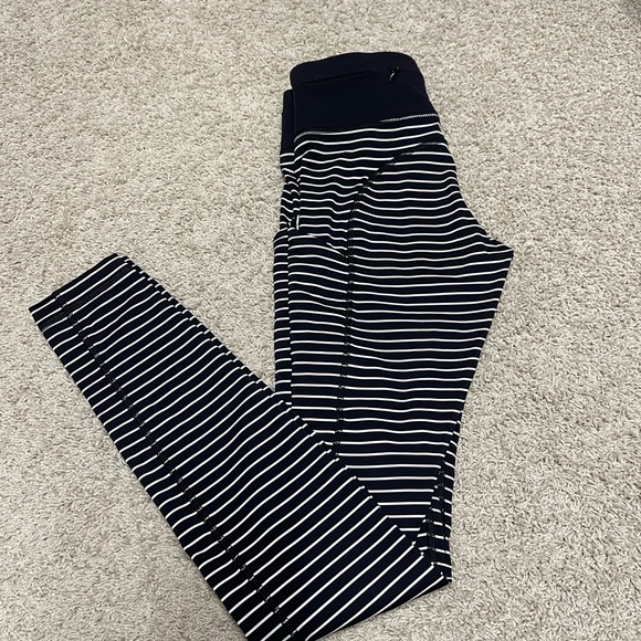 Lululemon Parallel Stripe Speed Tight + Tank - Picture 2 of 15